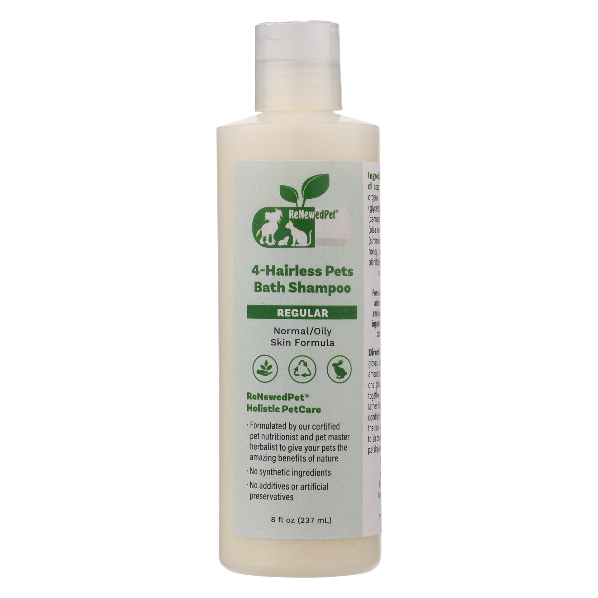 4-HAIRLESS PETS PETS REGULAR SHAMPOO