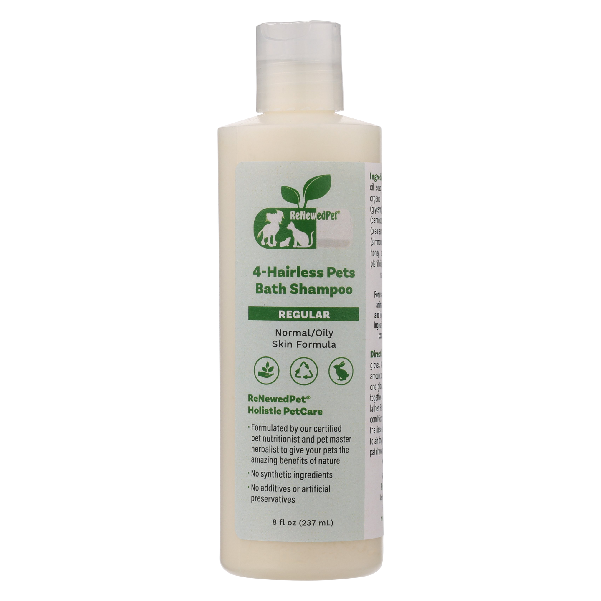 4-HAIRLESS PETS PETS REGULAR SHAMPOO