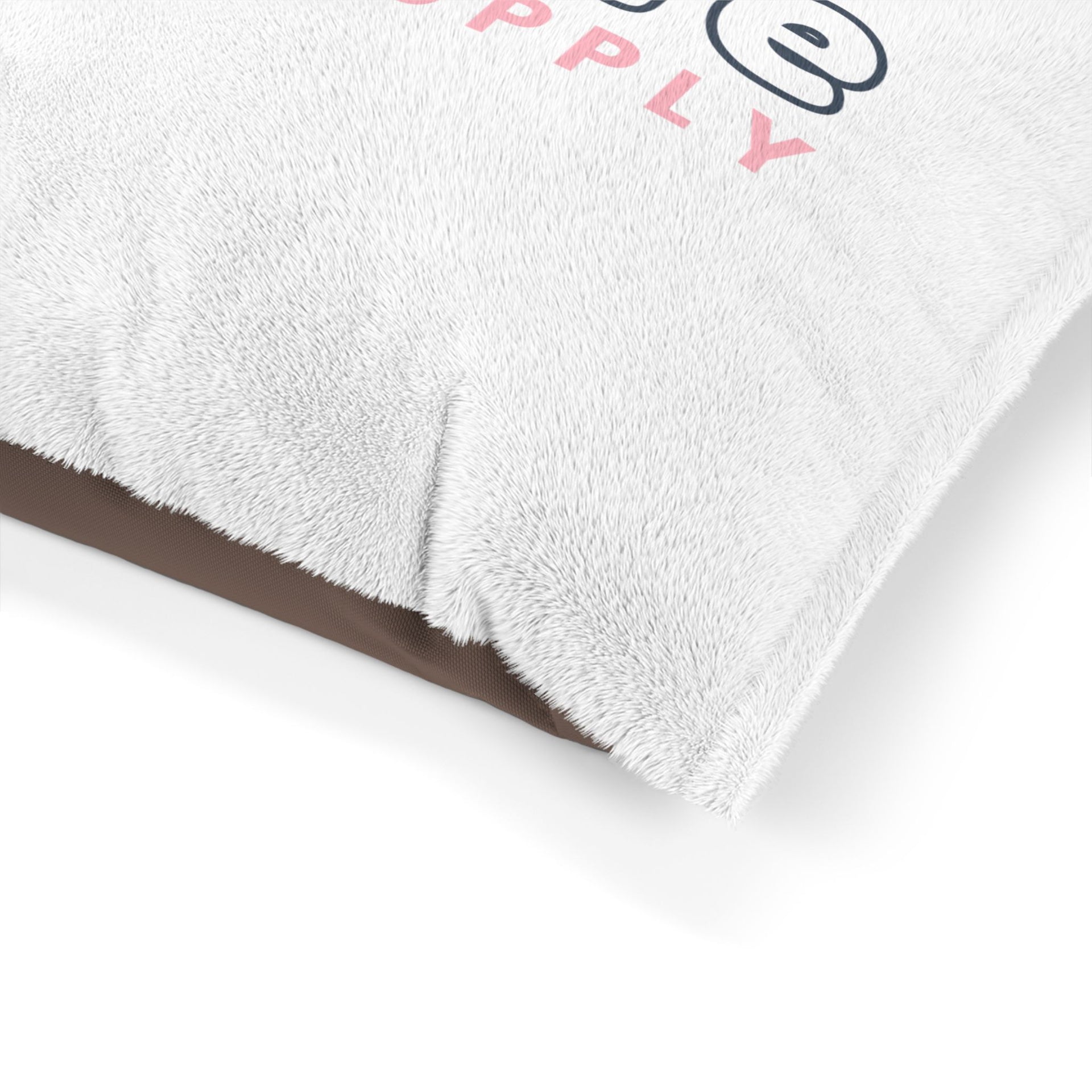Pet Bed — Amore Pet Supply Logo Plush Pillow Bed