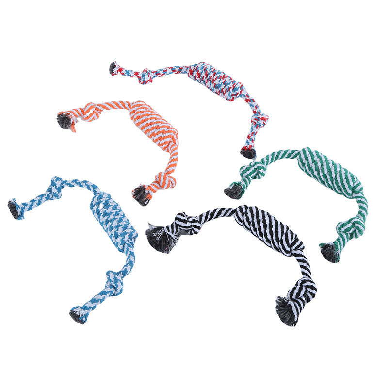 Durable Cotton Rope Knot Dog Toy for Chewing and Daily Training