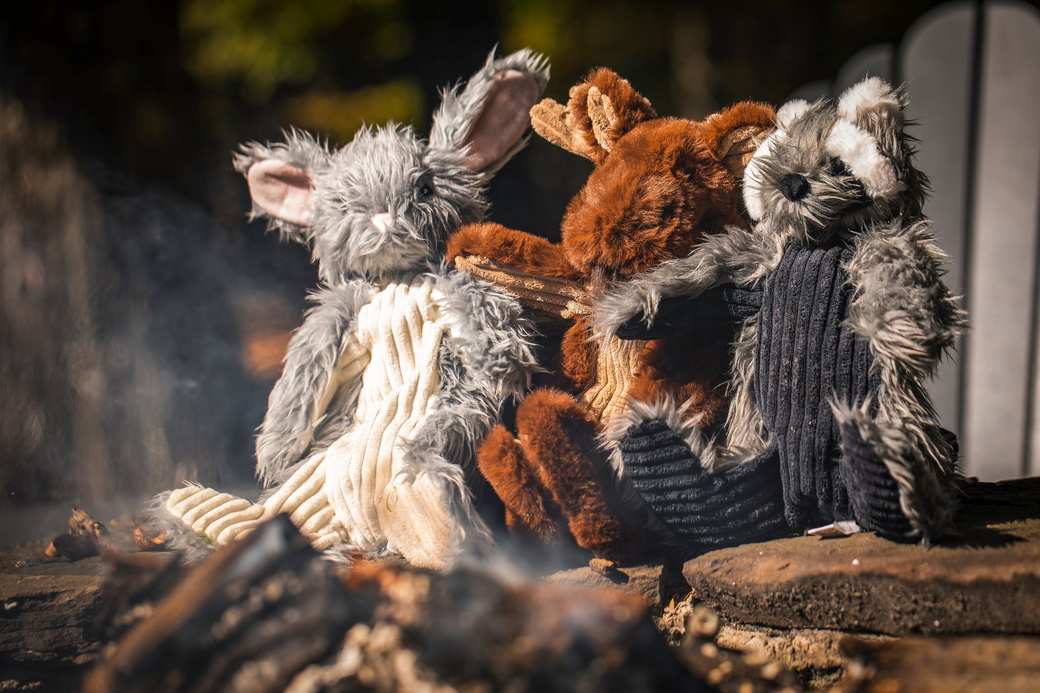 Redwood Raccoon X-Brace™ Plush Dog Toy