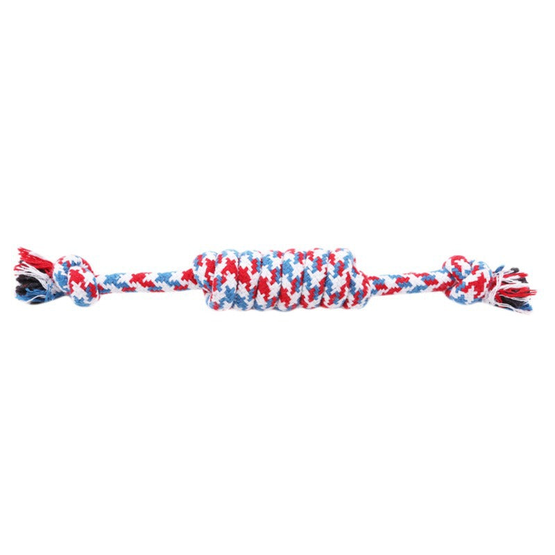 Durable Cotton Rope Knot Dog Toy for Chewing and Daily Training