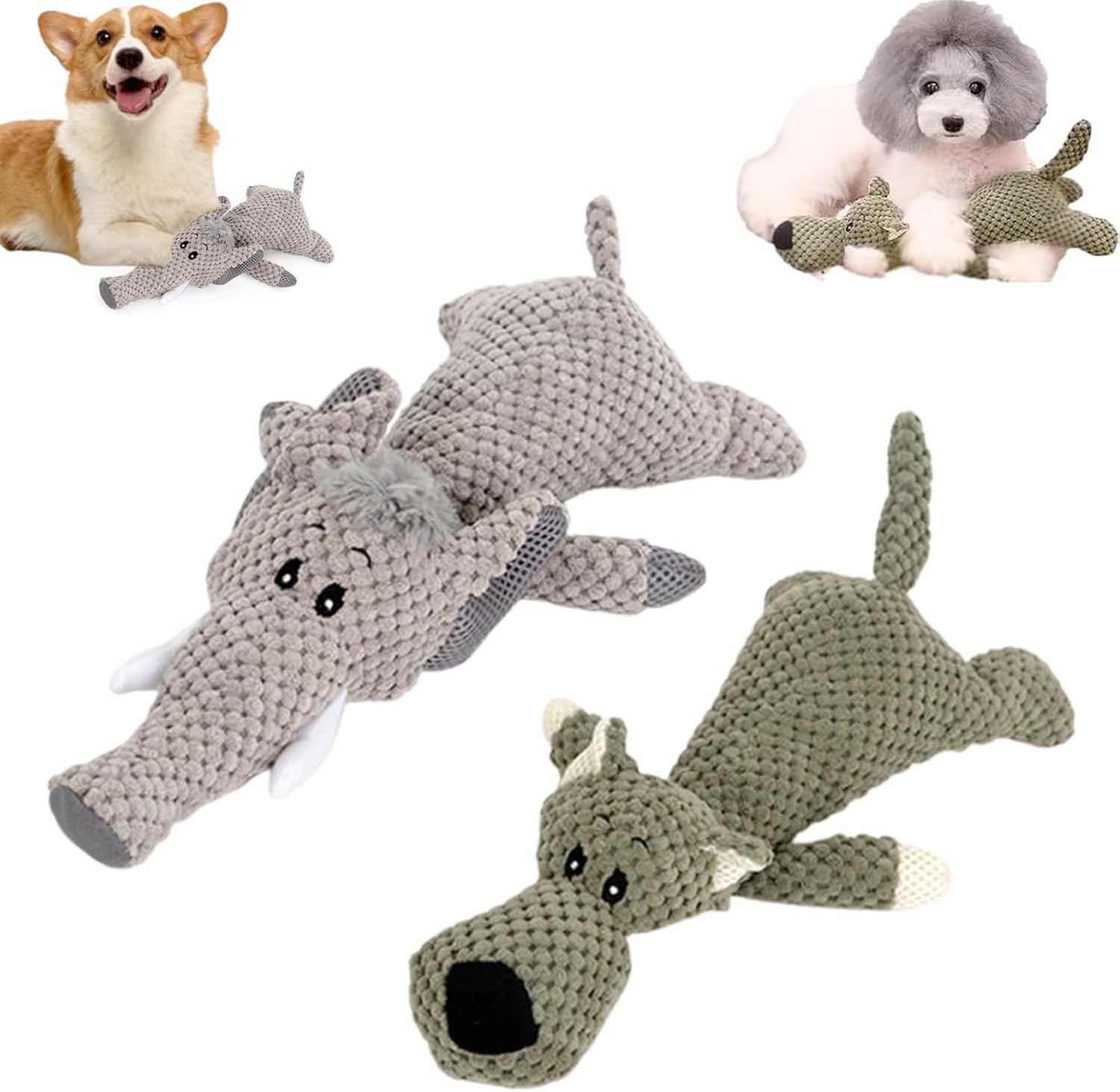 Invincible Animal Dog Chew Toys Designed for Heavy Chewers Daily Play
