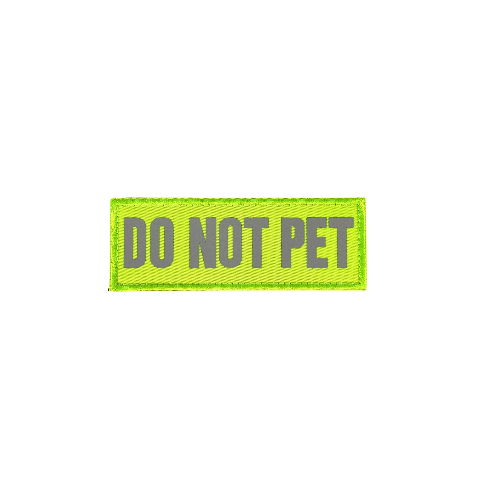 REFLECTIVE HIGH VISIBILITY NEON Tag Patch