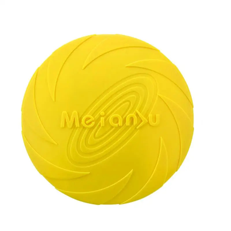 Bite-Resistant Dog Flying Disc — Durable Puppy Training & Outdoor Interactive Fetch Toy