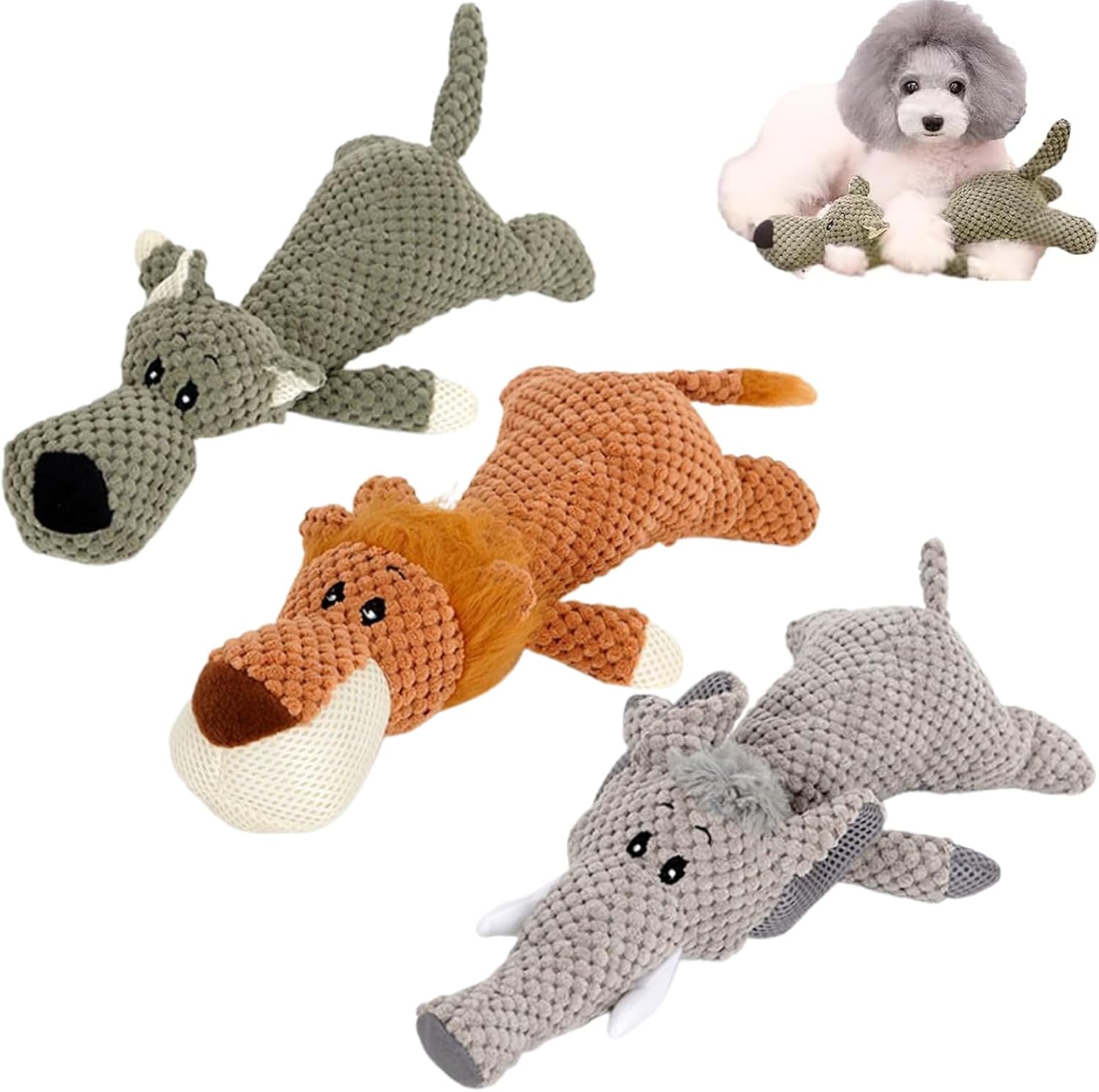 Invincible Animal Dog Chew Toys Designed for Heavy Chewers Daily Play