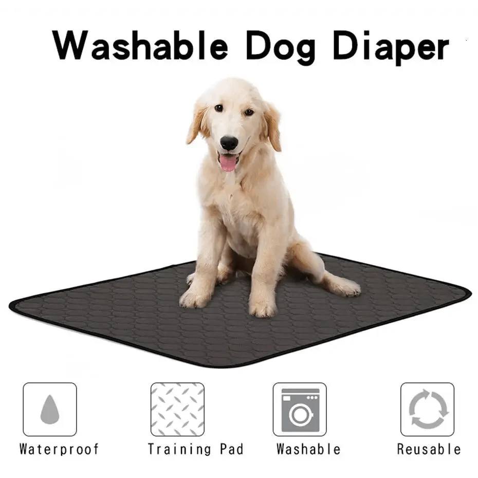 Reusable Waterproof Dog Pee Pads Washable Training Mats for Pets Daily