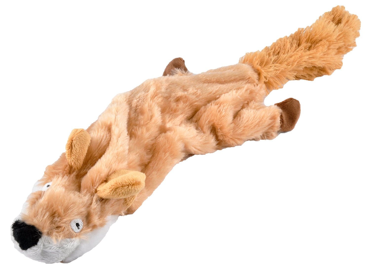 Jeffers Thinnies Unstuffed Plush Dog Toys – 21-Inch Length